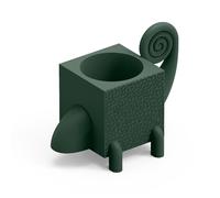 Contenitore Multifunzione FERA CAMA , il Camaleonte di Design Dimensioni 26,5x43,6x h43,3 cm vaso, a portaoggetti o a elemento decorativo colore Smeraldo smeraldo