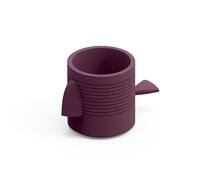 Contenitore Multifunzione FERA JAGO DEP ,il pappagallo di Design Dimensioni 26,5x43,6x h43,3 cm vaso, a portaoggetti o a elemento decorativo colore Ametista ametista