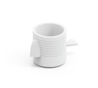 Contenitore Multifunzione FERA JAGO DEP , il pappagallo di Design Dimensioni 26,5x43,6x h43,3 cm vaso, a portaoggetti o a elemento decorativo colore perla bianco