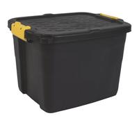 Contenitore multiuso impilabile in polipropilene 42L Strata nero/giallo 20044301