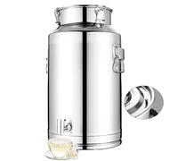 contenitore olio con rubinetto 5-120 litri tappi per taniche olio contenitore per latte in acciaio inox per cucina e uso domestico,capacity-22Liters