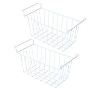 Contenitore organizer per congelatore - Contenitori di stoccaggio del congelatore in metallo | Organizer per congelamento impilabile | Conservazione della dispensa di carne e contenitori per alimenti