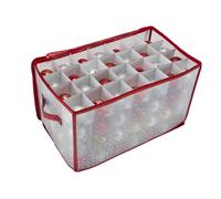 Contenitore organizer Simplify, contiene un totale di 448 oggetti in 4 sacchetti, 2,5 scomparti, resistente, trasparente per una facile visualizz