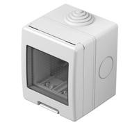 CONTENITORE PARETE 2 MODULI IP55 SERIE TEM BIANCO AQ20-TEMAQ20PW-U TEM