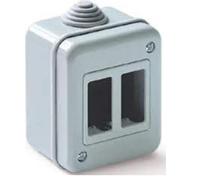 CONTENITORE PARETE IP40 2 POSTI GWS-MAGIC (ELETTROCANALI cod. EC300A2)