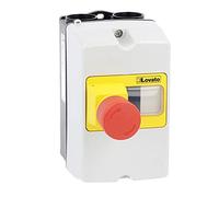 Contenitore Lovato da parete IP65 pulsante emergenza SM1Z1702P