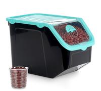 Contenitore Patate Cipolle Verdure Porta Patate Ventilato con Misurino 12L