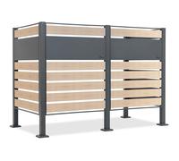 Contenitore per 2 contenitori per rifiuti da 120l o 240l Breda CoverTech