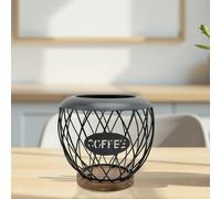 Contenitore per accessori da bar con porta cialde per caffè, piano di