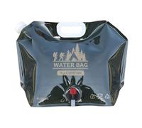 Contenitore per acqua con rubinetto - Contenitore per acqua pieghevole da 8 l, supporto pieghevole con rubinetto | Borsa portatile Dee container Camping deportatore di acqua per campeggio
