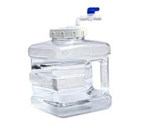 Contenitore per Acqua da Campeggio, Borraccia, barile per Bevande a Prova di perdite con Rubinetto per Guida, Escursionismo, Sopravvivenza, Chiaro, 7.5 Litri