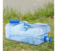 Contenitore per acqua da campeggio da 15 litri con rubinetto per lavaggio