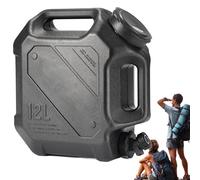 Contenitore per acqua da campeggio - Serbatoio 'acqua da 14,17 pollici | Caraffa di stoccaggio PE PP - Caraffe per acqua da campeggio portatili da 12 litri con rubinetto a prova di perdite