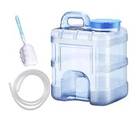 Contenitore per acqua da campeggio, serbatoio di stoccaggio 'acqua da 10 l, dispenser impermeabile, secchio per alimenti con design per fattoria, camper, casa, patio, piscina, officina, garage