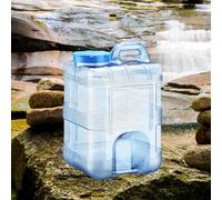 Contenitore per acqua da campeggio vuoto con secchio per acqua con coperchio