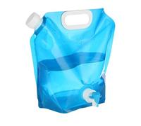Contenitore per acqua limpida - Serbatoio d'acqua pieghevole, contenitore portatile | Contenitore per acqua con impugnatura ergonomica per campeggio, trekking, sopravvivenza, barbecue, festival ed