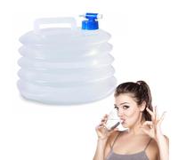 Contenitore per acqua pieghevole - Caraffa di stoccaggio morbido, pratico serbatoio | Accessorio ideale per il campeggio in piena natura, escursioni prolungate, uso domestico o emergenze esterne