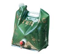 Contenitore per acqua pieghevole, portatile, senza perdite con rubinetto, capacità grande, 7,9 litri, pieghevole, per viaggi con maniglia, per pic-nic ciclismo, campeggio, escursionismo arrampicata