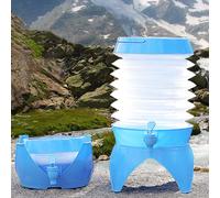 Contenitore per acqua pieghevole, secchio per rubinetto per stoccaggio