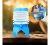 Contenitore per acqua pieghevole, secchio per rubinetto per stoccaggio