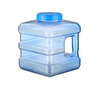 Contenitore per acqua portatile, 5 l, 7,5 l, trasparente e trasparente, per il campeggio, pattumiera ad acqua portatile per la guida di escursioni in campeggio
