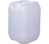 Contenitore per acqua portatile, serbatoio per acqua da campeggio, secchio in plastica per la conservazione dell'acqua in caso di emergenza, tanica per acqua da campeggio all'aperto (bianco 15 l/