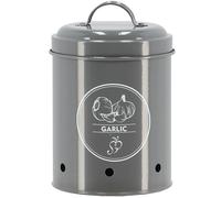 Contenitore per aglio vintage grigio da 1,15 L
