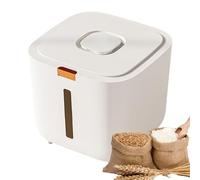 Contenitore per alimenti, contenitore per riso e cereali, contenitore per alimenti con coperchio, ermetico, a prova di perdite, secchio di grande capacità e barile di cereali per l'organizzazione di