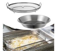 Contenitore per alimenti fritti, cestello a rete, filtro a rete, scolapasta