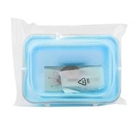 Contenitore Per Alimenti In Silicone - Borsa Per Il Pranzo Riutilizzabile Per Alimenti, Organizzatore Portatile Per Snack, Porta Prodotti Ermetico, Scatola Flessibile Ecologica | Sacchetti Per Il