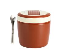 Contenitore per alimenti isolato, 1,2 l, grande apertura, a prova di perdite, con cucchiaio e borsa, contenitore per pranzi caldi, per campeggio, escursioni, arrampicata, picnic, sport, viaggi