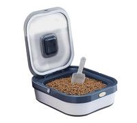 Contenitore per alimenti per animali domestici, pieghevole, contenitore per cibo per cani, contenitore ermetico con design salvaspazio, contenitore pieghevole per cibo per cani, pellet, cereali, riso,