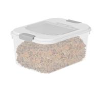 Contenitore Per Alimenti Per Cani Ermetici - Trotetto Per Animali Domestici Impilabili E Cestino Con Coperchio, Secchio Resistente Resistente, Design Per La Fattoria | Ideale Per La Dispensa Della