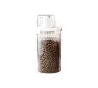 Contenitore per alimenti per gatti - Scatola di conservazione per crocchette di gatto con coperchio | capacità ermetica beccuccio versatore e dosatore per dolcetti accessorio cucina
