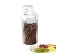 Contenitore per alimenti per gatti,Scatola di conservazione per crocchette di gatto con coperchio | Dispenser ermetico con beccuccio versatore per dolcetti, piccoli animali, riso, cereali