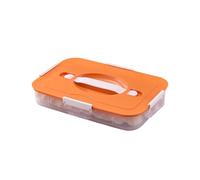 Contenitore per alimenti portatile multistrato per frigorifero, per biscotti e snack, snack colorati alternativi per gnocchi