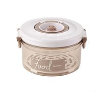 Contenitore per alimenti pronto sotto vuoto con interfaccia pulibile del porto di vuoto e nessuna fessure dove i detriti possono accumularsi (F)