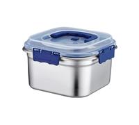Contenitore per alimenti, riutilizzabile, lavabile in lavastoviglie | Contenitori ermetici per la conservazione degli alimenti per snack, insalate, panini, preparazione pasti, scuola, ufficio