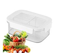 Contenitore per alimenti, scatola per la preparazione dei pasti | Contenitore per snack trasparente,Contenitore di stoccaggio della frutta, organizer per frigorifero, scatola di cibo per gli uomini f
