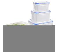 Contenitore Per Alimenti | Scatola Trasparente Traspirante Con Drenaggio | Set Di Scatole Per Alimenti Con Coperchio | Per Cucina Frigorifero Dispensa Pranzo Campeggio Preparazione Pasti Casa Viaggio