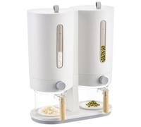 Contenitore per alimenti secchi da cucina, dispenser per riso a camera, contenitore multi grano, organizer per dispensa, gestione degli alimenti domestici sigillata, comoda utilità per aree di