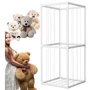 Contenitore Per Animali Di Peluche - Tubo Trasparente Salvaspazio In PVC | Supporto Grande Portatile Per Zoo Di Animali, Tubo Di Stoccaggio Durevole Per Santuario Di Animali Per Zoo Giocattolo In Asil