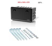 Contenitore per autocarri 826x500x470 mm, 127 litri + contenitore a L Daken J127