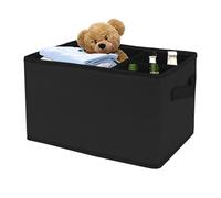 Contenitore per bagagliaio, organizer per auto, , pieghevole, effetto pelle, senza coperchio, per viaggi, campeggio, acquisti