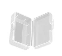 Contenitore per Batterie 9v in PP Coperchio Trasparente | Batterie Ricaricabili da 9v, Protezione da Corto Circuito, Uso in Viaggio e Cassetti