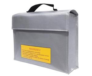 Contenitore per batterie ignifugo, borsa di stoccaggio della batteria resistente al fuoco, protezione della protezione della batteria, scatola di sicurezza portatile per il trasporto, borsa di