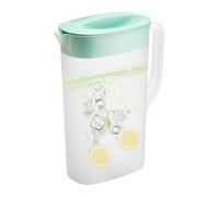 Contenitore Per Bevande Di Ghiaccio, Grande Frigorifero, Vaso Di Ghiaccio Da 2500 Ml, Distributore Di Bevande Con Coperchio E Becco Per Limonata, Succo, Latte - Bottiglia Per Frigorifero Con