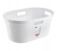 Curver Infinity Cesta Portab. - 40 Lt - 59X38X27H Bianco