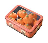 Contenitore per biscotti di Halloween - con design a spuk, chiusura a coperchio durevole | per biscotti, caramelle, cioccolatini, per , feste di Natale, eventi dolci o aspri e