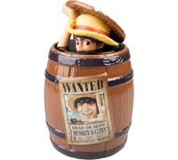 Grupo Erik Porta Biscotti One Piece - Biscottiera con Coperchio Ermetica, Barattolo per Biscotti da Cucina Luffy | Contenitori per Alimenti: One piece Gadget 15,5 x 24 x 15 cm